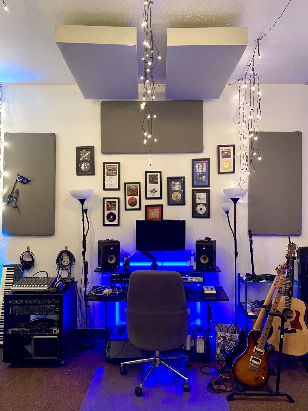 Studio 1 desk area