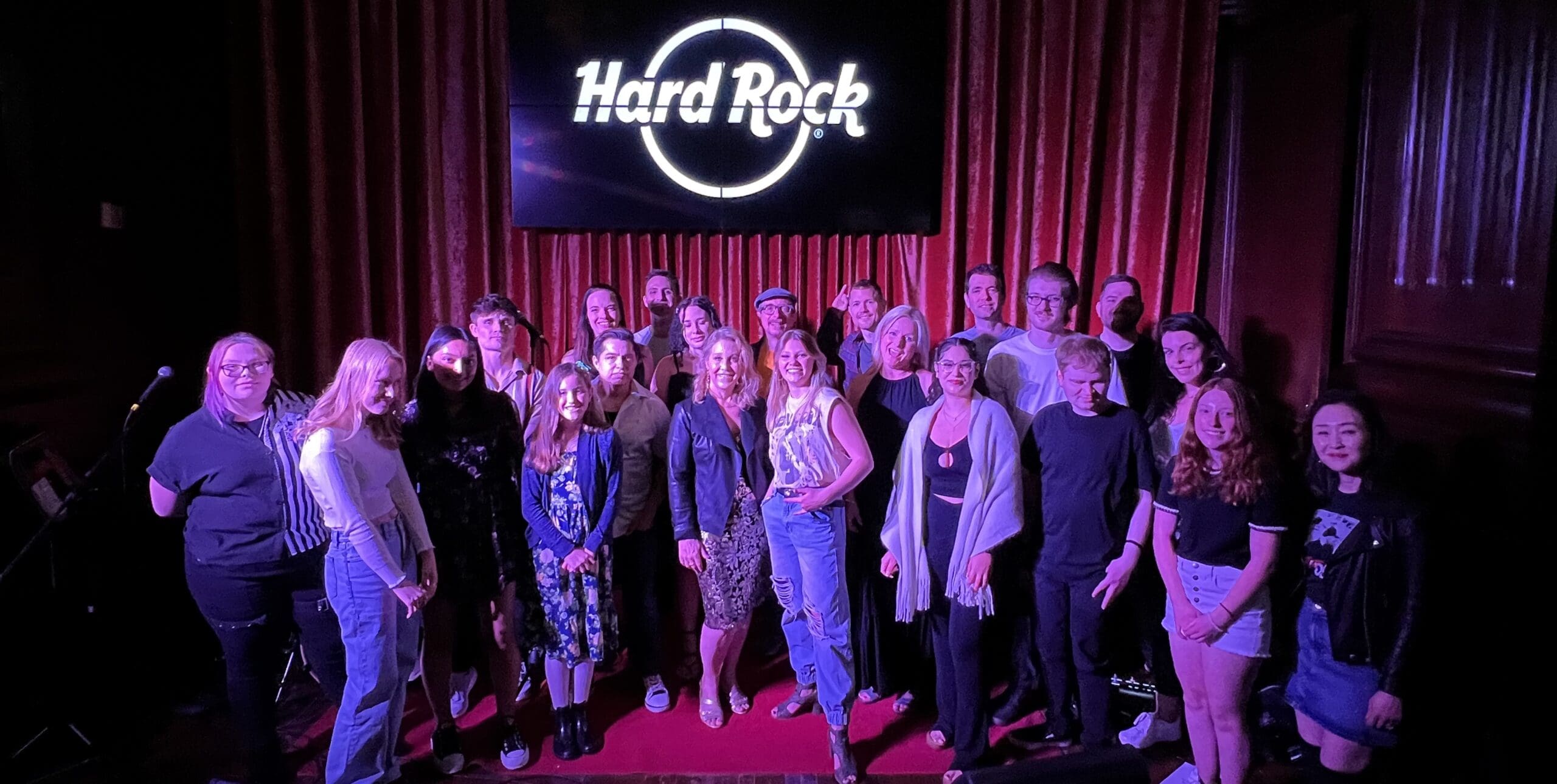 Pop Choir at the Hard Rock Cafe