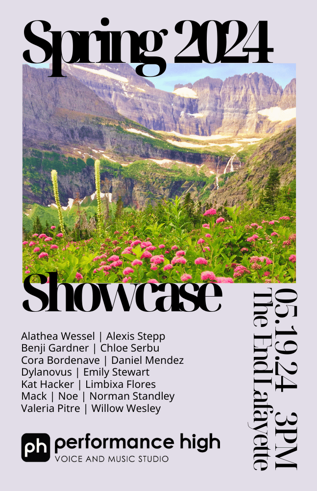May 19 Showcase Poster May 19 Showcase Poster