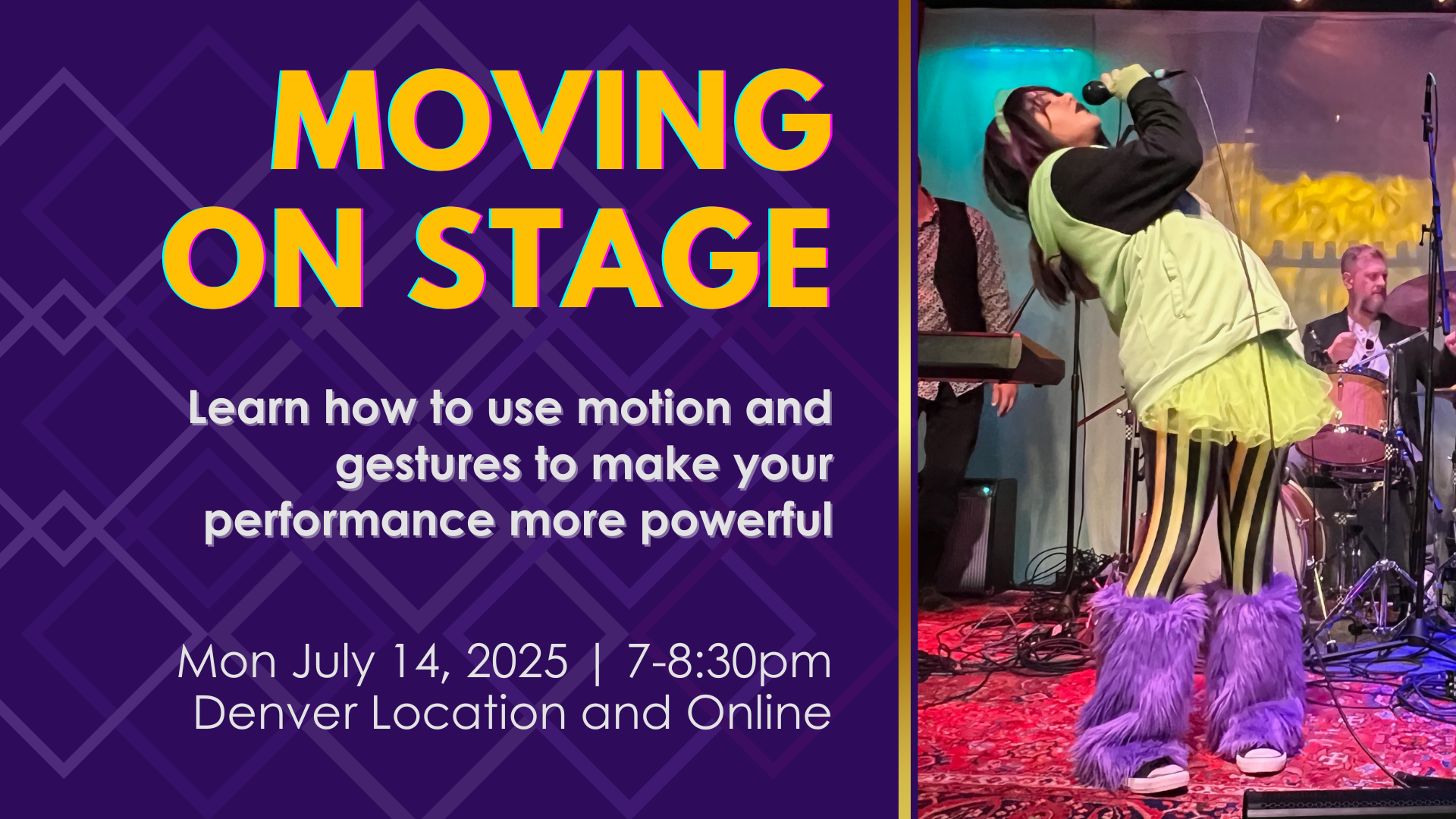 Moving On Stage