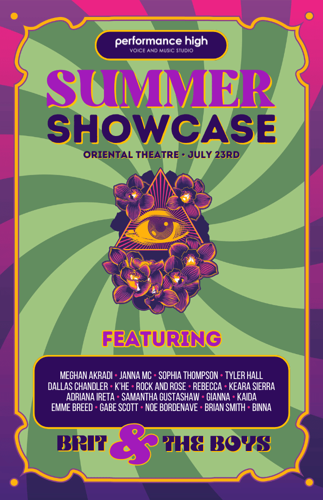 Summer Showcase Poster Summer Showcase Poster