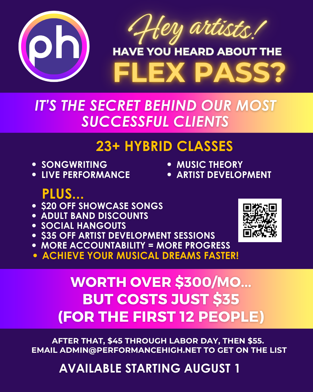 Flex Pass 2025