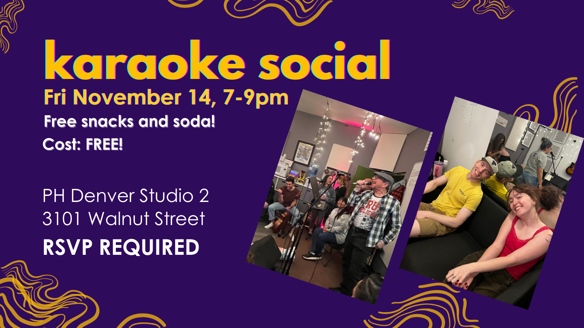 FREE November Karaoke Social FREE November Karaoke Social