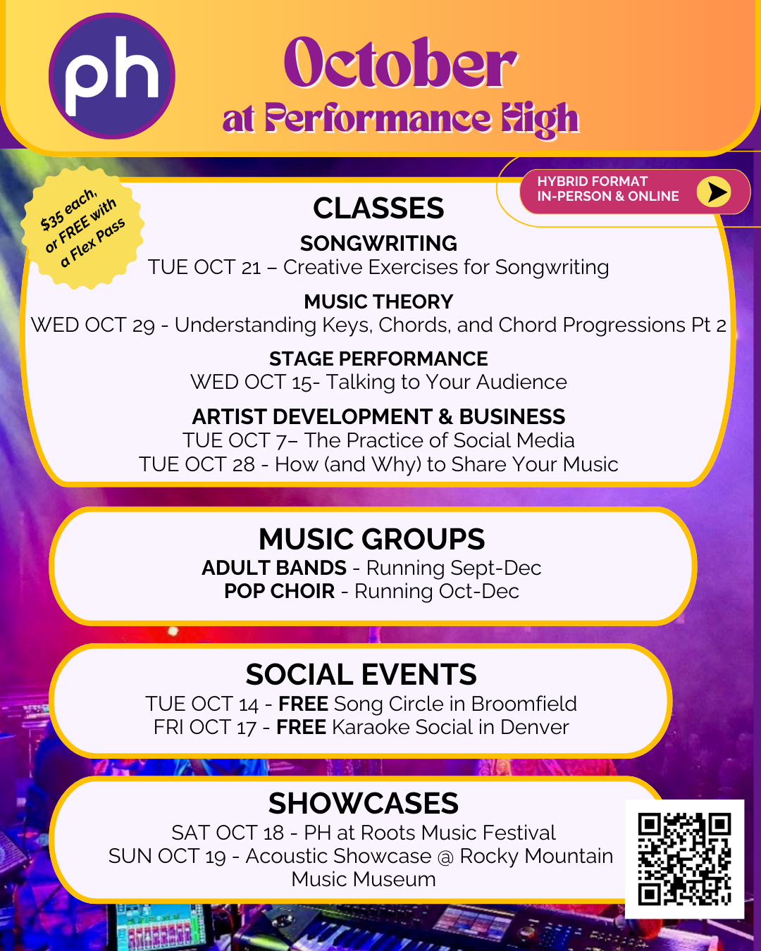 October Events