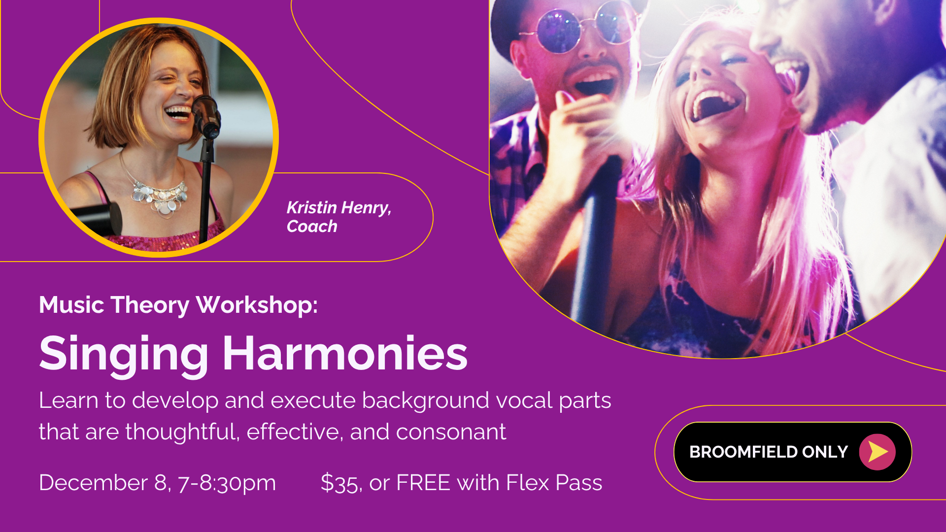 Singing Harmonies class